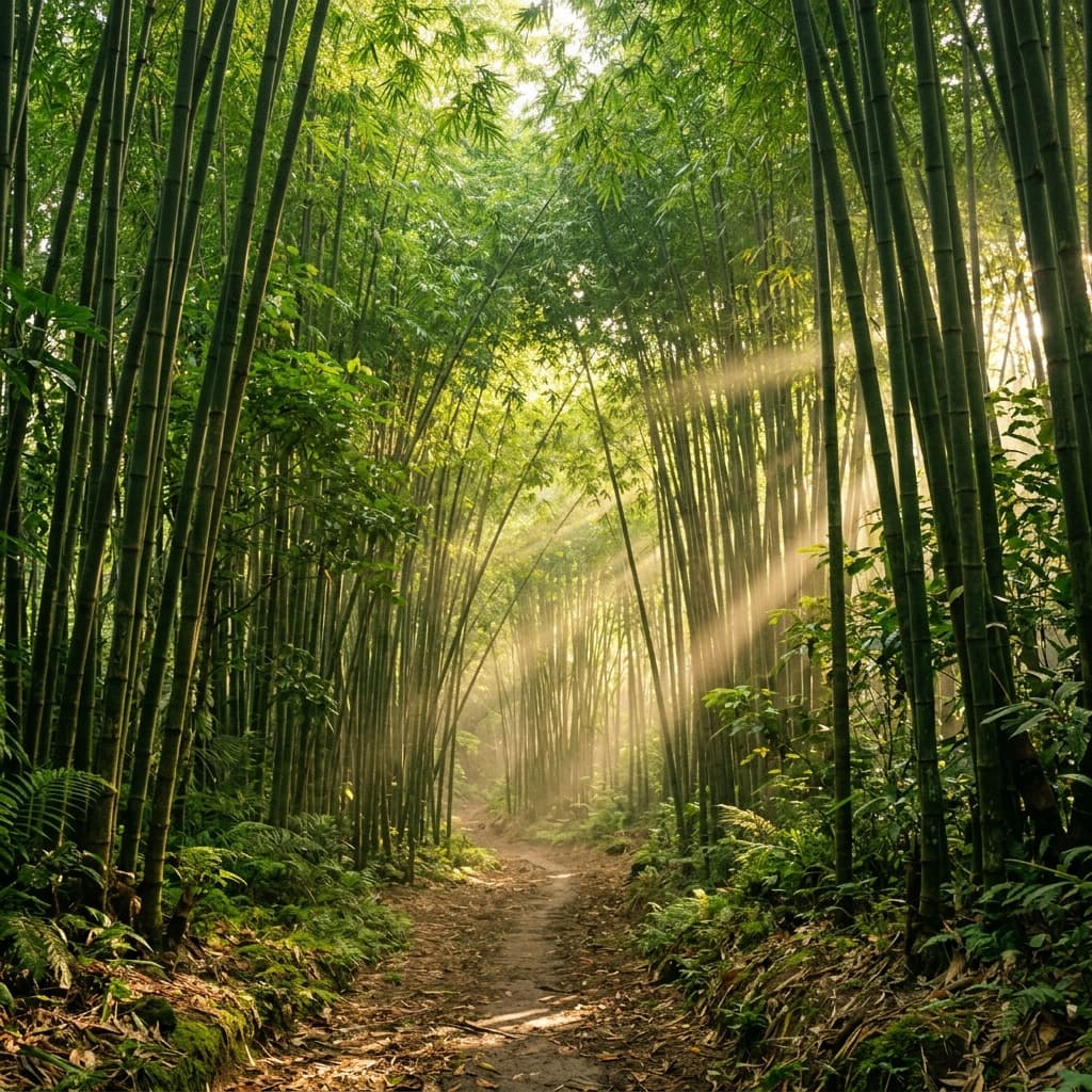 Bamboo Forest Background